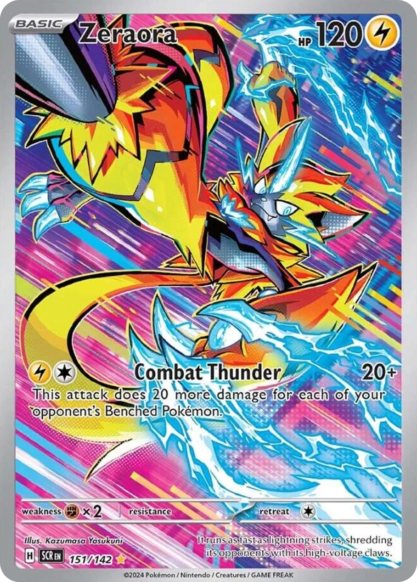 Zeraora IR — Stellar Crown 151/142