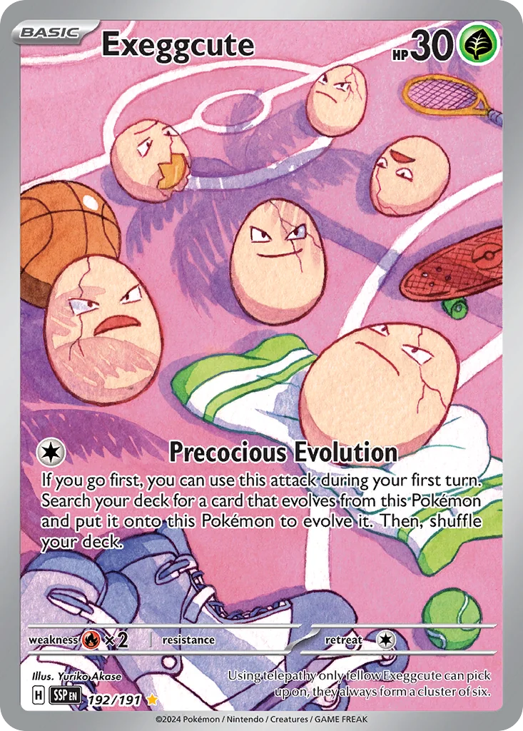 Exeggcute IR — Surging Sparks 192/191