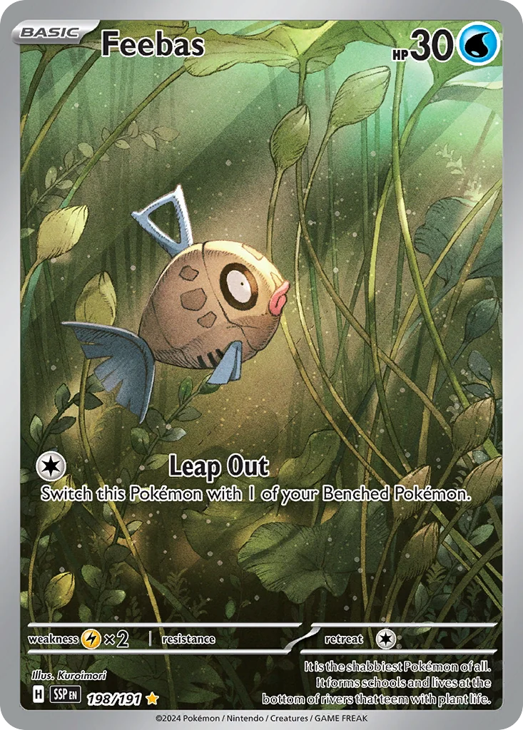 Feebas IR — Surging Sparks 198/191