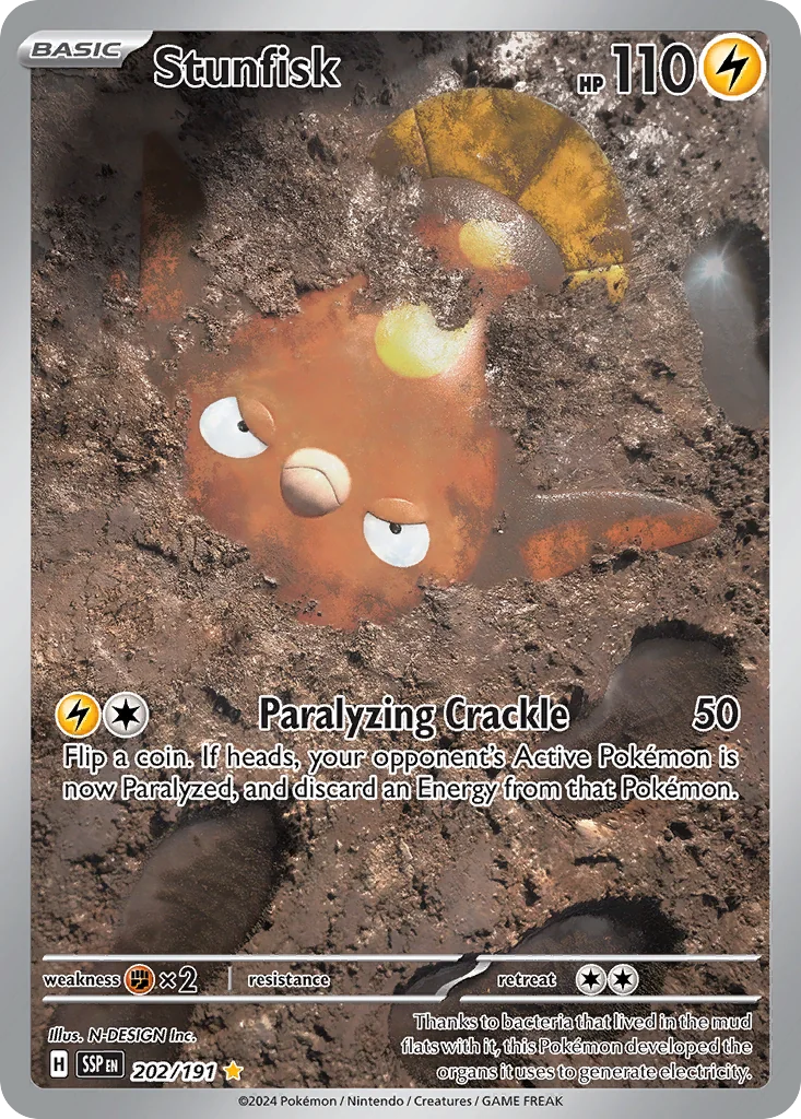 Stunfisk IR — Surging Sparks 202/191