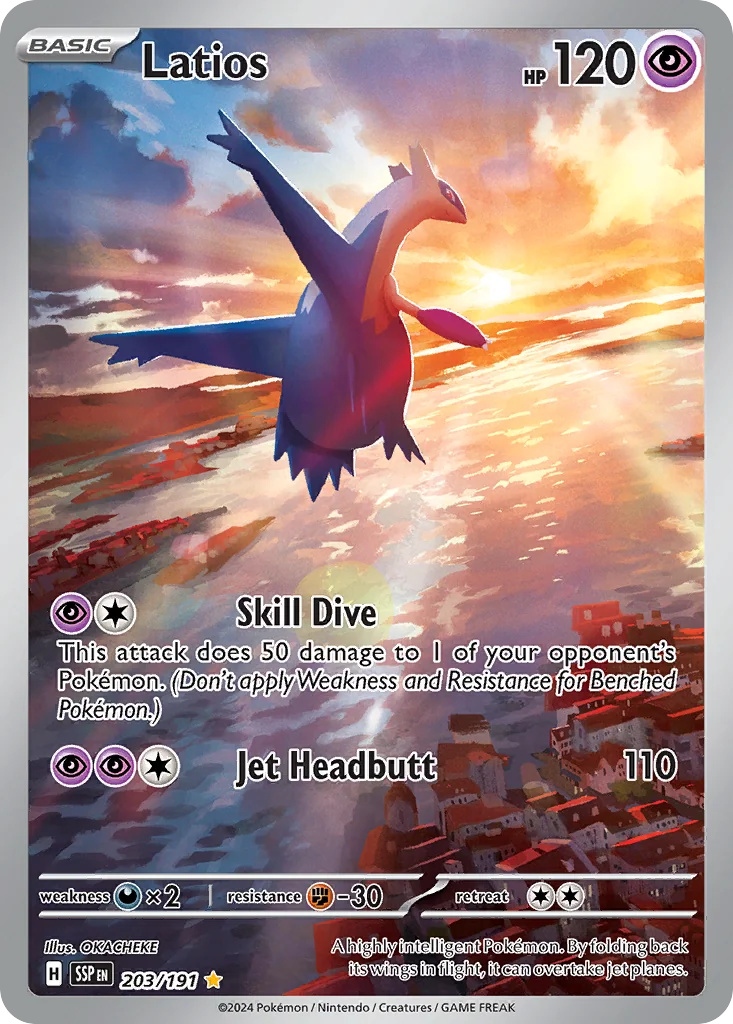Latios IR — Surging Sparks 203/191