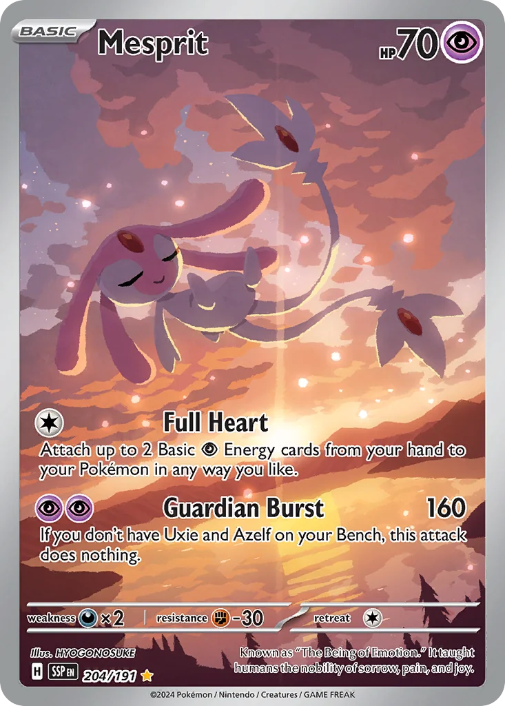 Mesprit IR — Surging Sparks 204/191