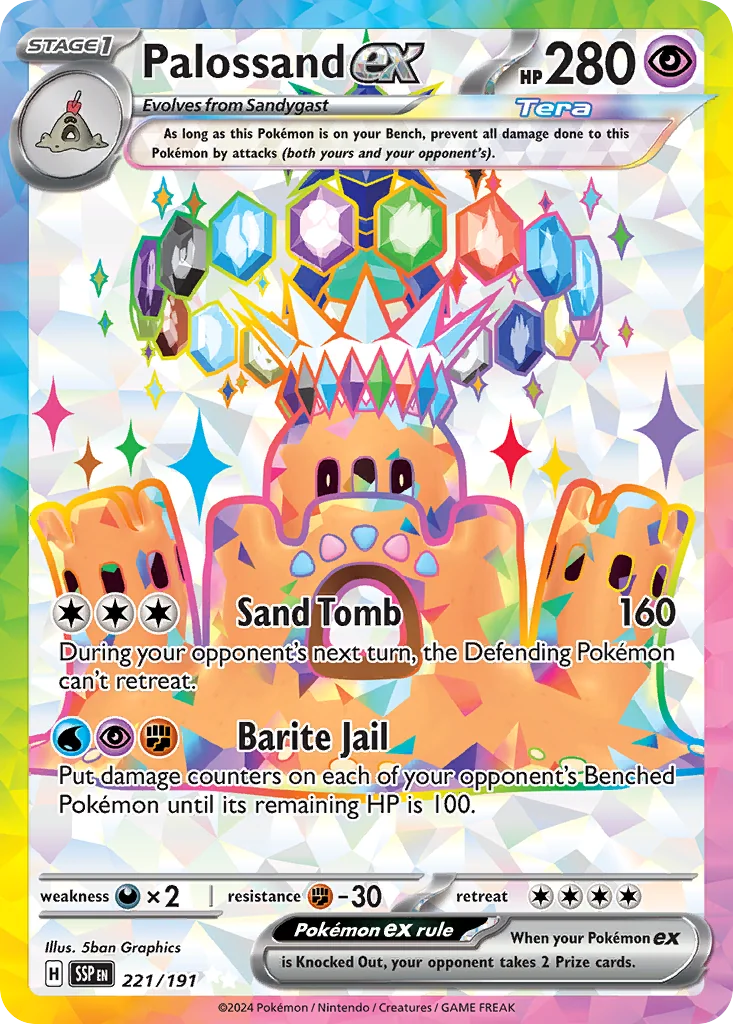 Palossand ex UR — Surging Sparks 221/191