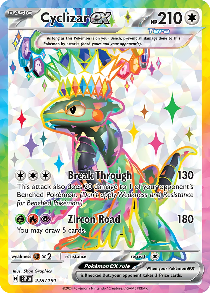 Cyclizar ex UR — Surging Sparks 228/191