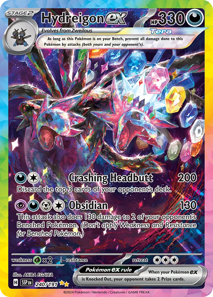 Hydreigon ex SIR — Surging Sparks 240/191
