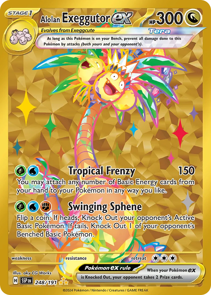 Alolan Exeggutor ex HR