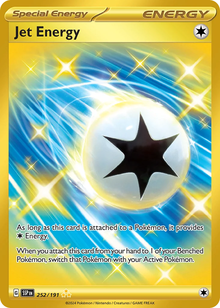 Jet Energy HR — Surging Sparks 252/191