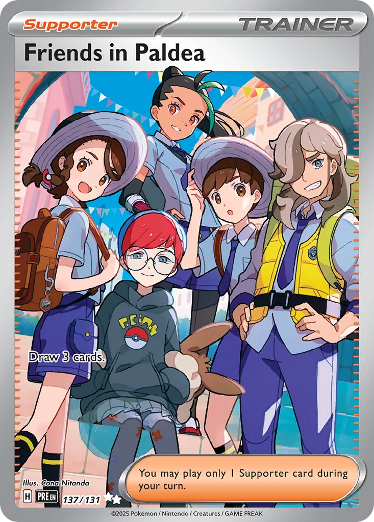 Friends in Paldea UR — Prismatic Evolutions 137/131