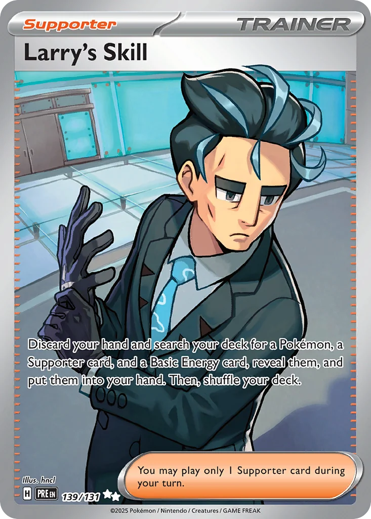 Larry's Skill UR — Prismatic Evolutions 139/131
