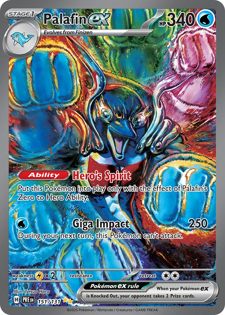 Palafin ex SIR — Prismatic Evolutions 151/131