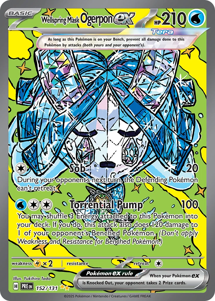 Wellspring Mask Ogerpon ex SIR — Prismatic Evolutions 152/131