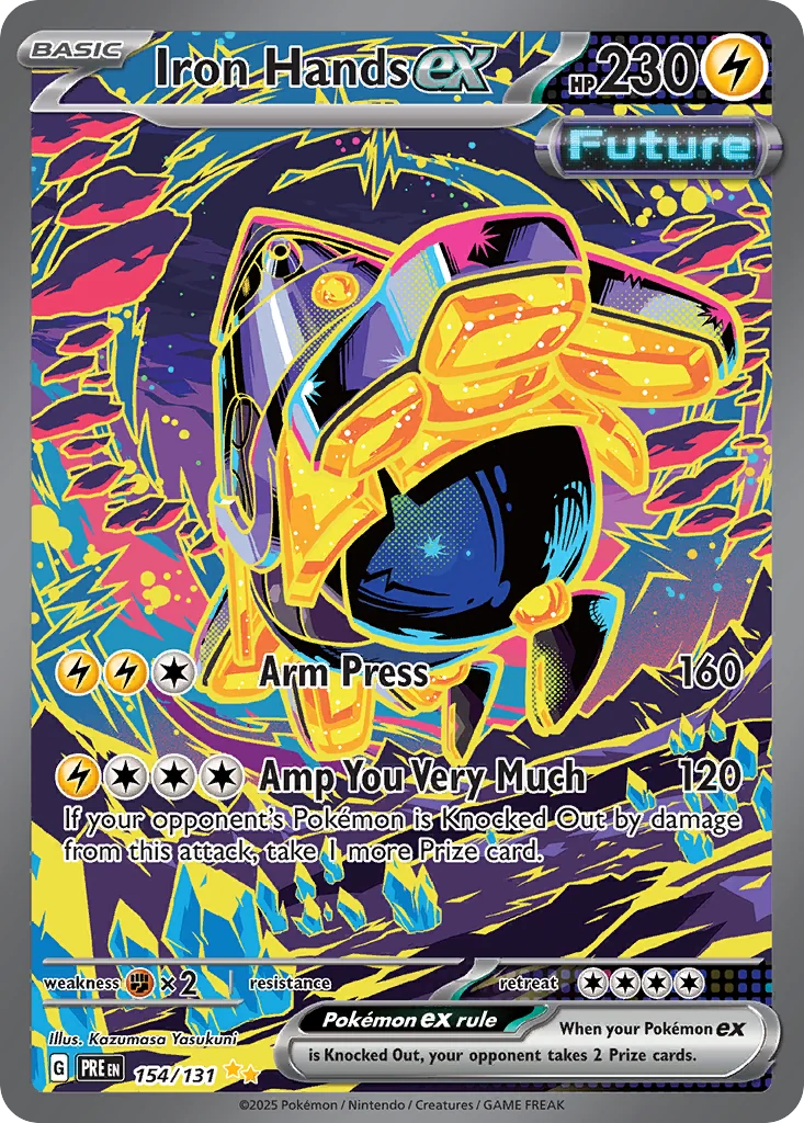 Iron Hands ex SIR — Prismatic Evolutions 154/131