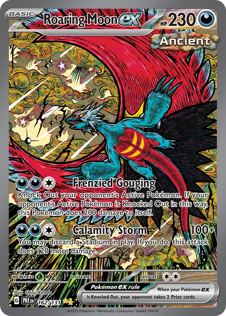 Roaring Moon ex SIR — Prismatic Evolutions 162/131
