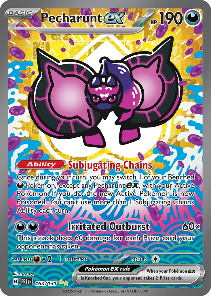 Pecharunt ex SIR — Prismatic Evolutions 163/131