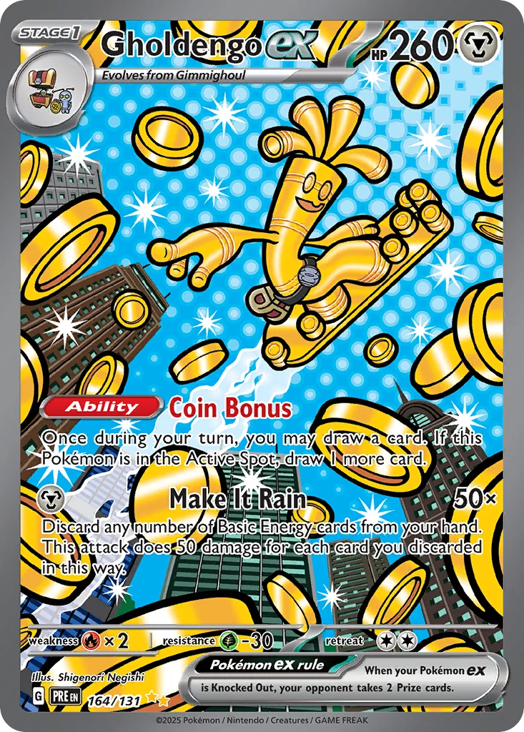 Gholdengo ex SIR — Prismatic Evolutions 164/131