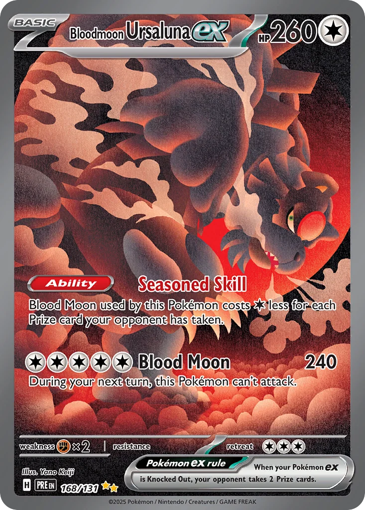 Bloodmoon Ursaluna ex SIR — Prismatic Evolutions 168/131