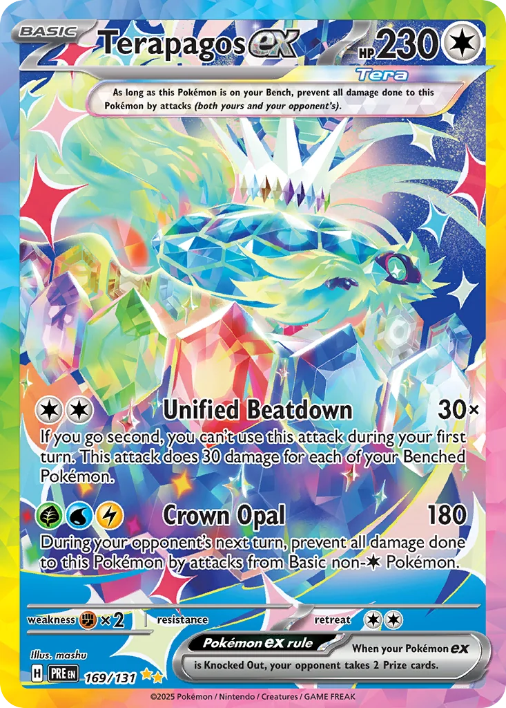 Terapagos ex SIR — Prismatic Evolutions 169/131