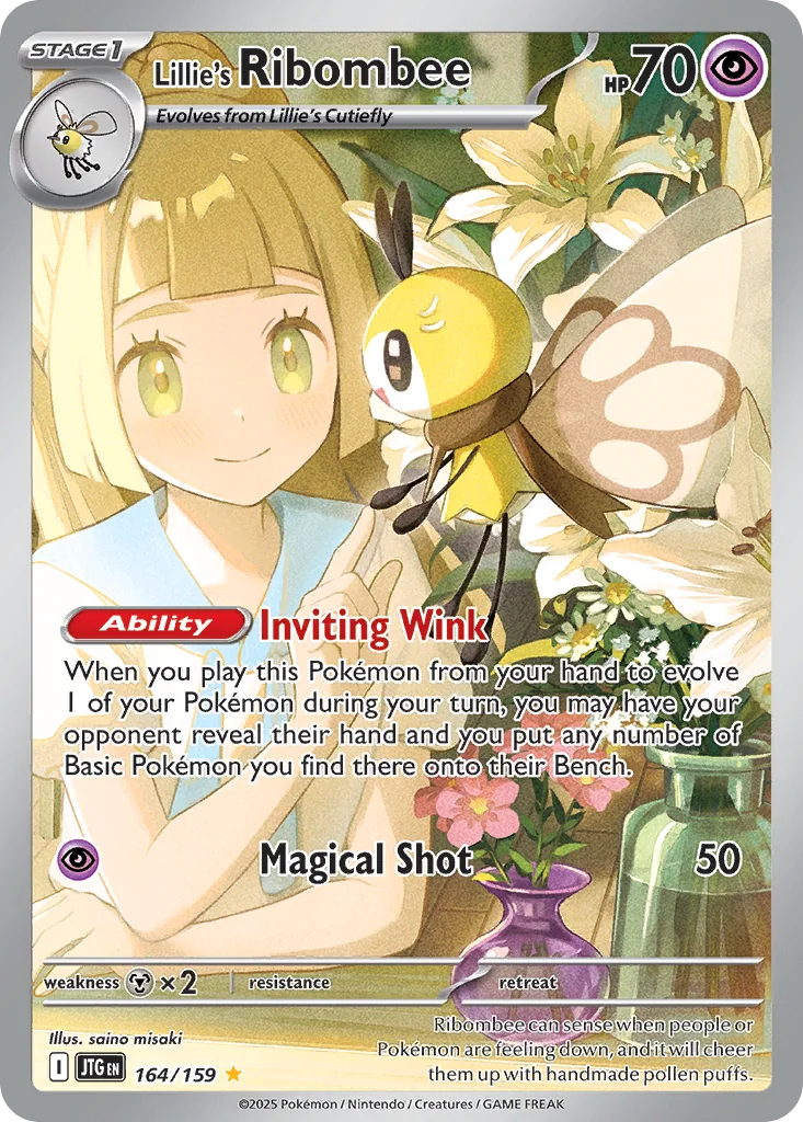 Lillie's Ribombee IR — Journey Together 164/159