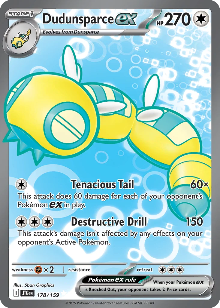 Dudunsparce ex UR — Journey Together 178/159