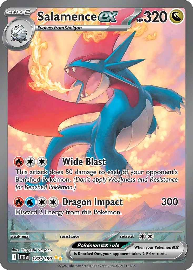 Salamence ex SIR — Journey Together 187/159