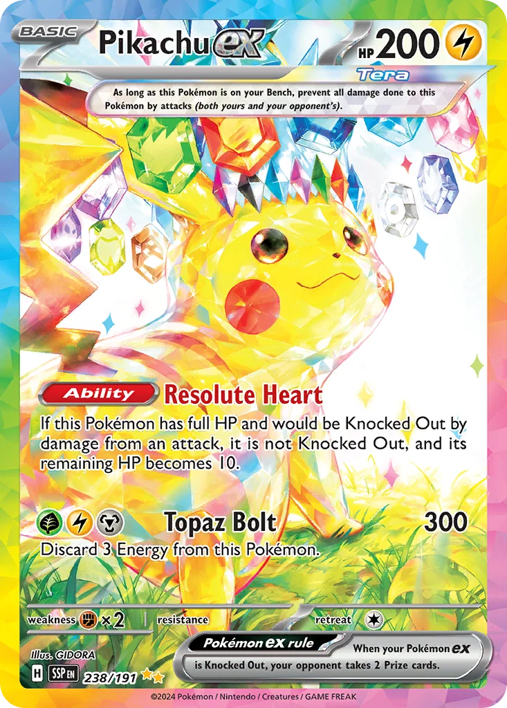 Pikachu ex SAR